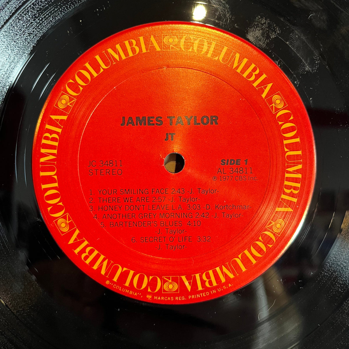 James Taylor (2) - JT | Near Mint (NM) Excellent (EX)-Music History