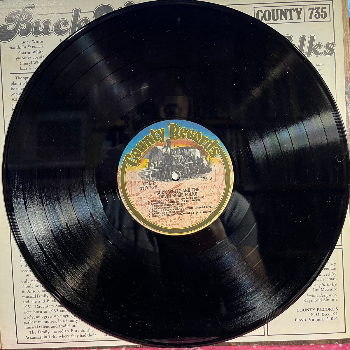 Buck White & The Down Home Folks - Buck White & The Down Home Folks | Near Mint (NM) Excellent (EX)-Music History