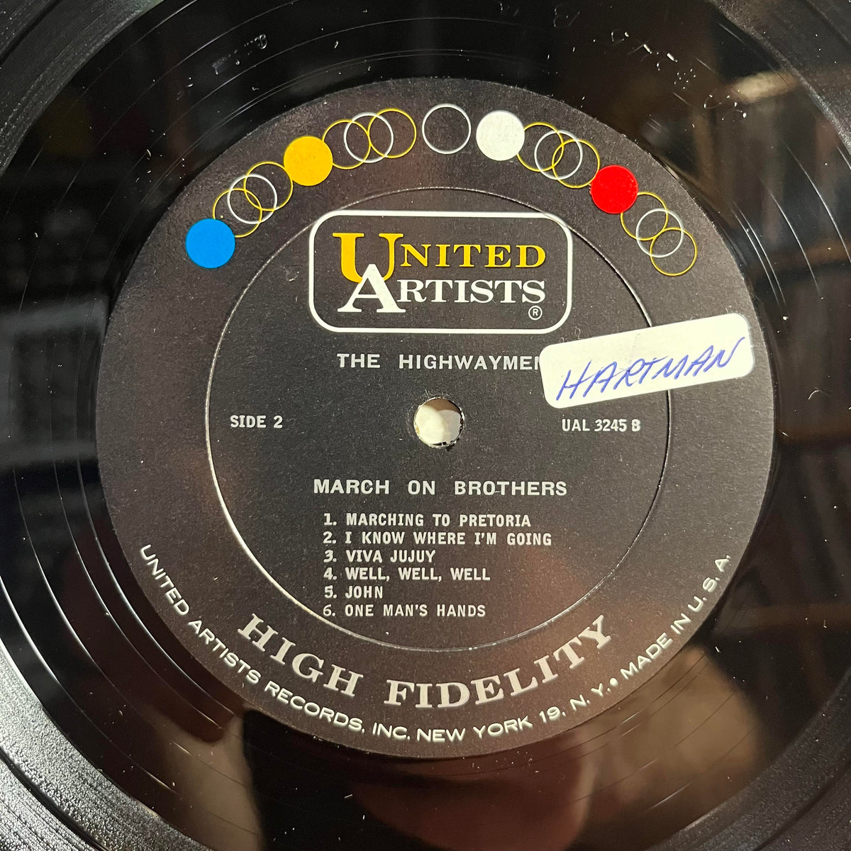 The Highwaymen - March On Brothers | Near Mint (NM) Excellent (EX)-Music History