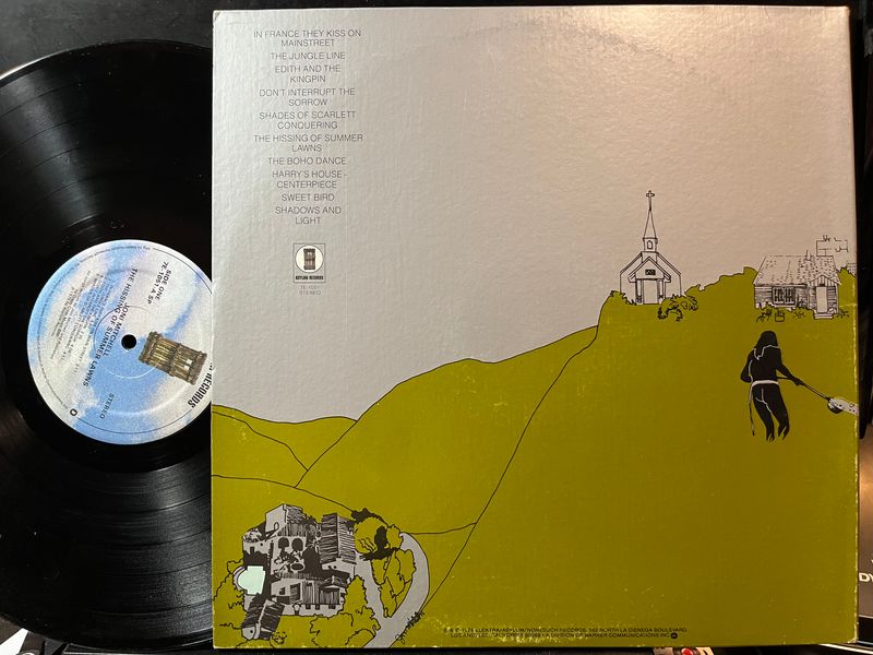 Joni Mitchell - The Hissing Of Summer Lawns (VINYL) | Near Mint (NM) Excellent (EX)-Music History