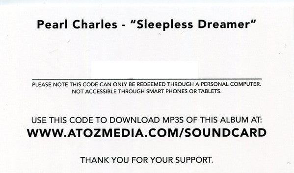 Pearl Charles - Sleepless Dreamer | Mint (M) Mint (M)-Music History