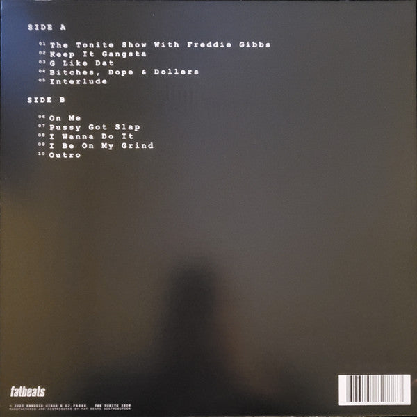 Freddie Gibbs, DJ Fresh (7) - The Tonite Show With Freddie Gibbs | Mint (M) Mint (M)-Music History