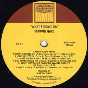 Marvin Gaye - What's Going On (50th Anniversary Edition) (2x VINYL) | Mint (M) Mint (M)-Music History