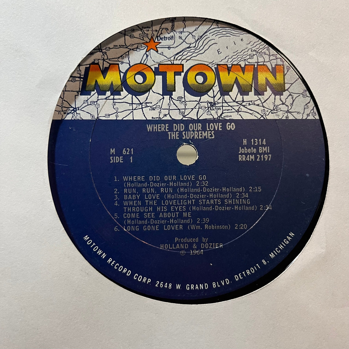 The Supremes - Where Did Our Love Go (VINYL LP MOTOWN MT 621 1964) | Very Good Plus (VG+) Very Good Plus Plus (VG++)-Music History