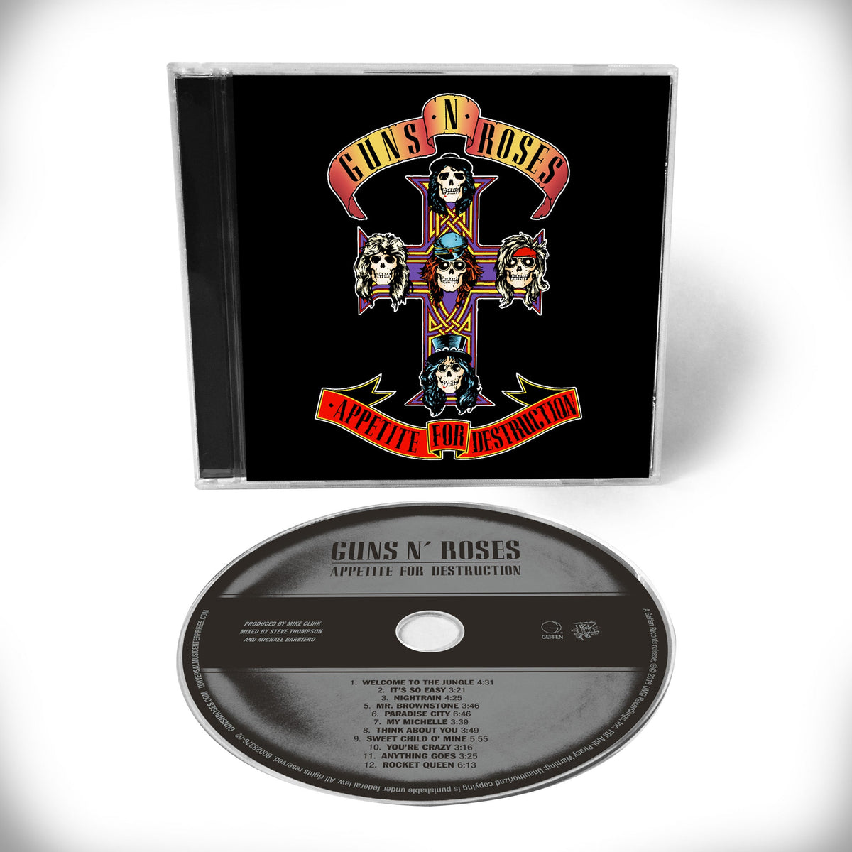 Guns N Roses - APPETITE FOR DESTRUCTION (CD) | Mint (M) Mint (M)-Music History