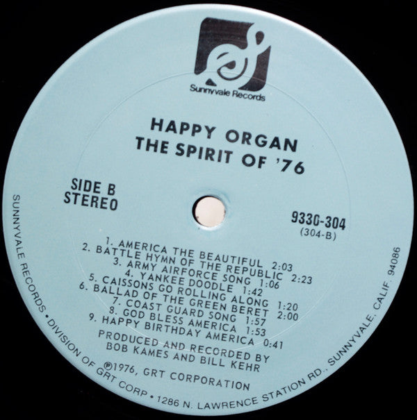 Happy Organ - The Spirit Of '76 | Near Mint (NM) Near Mint (NM)-Music History
