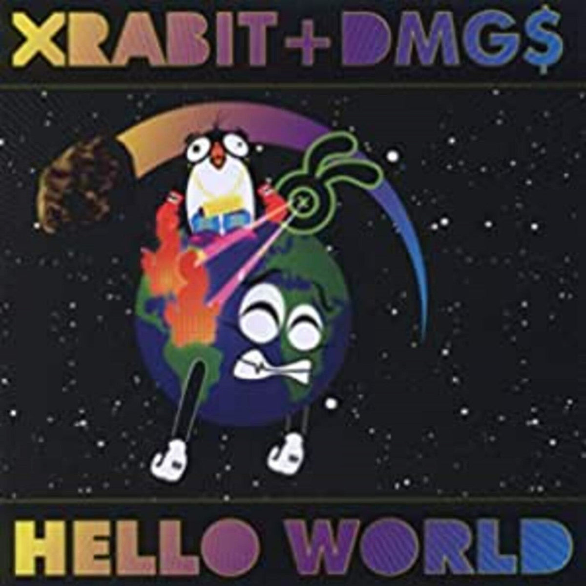 XRABIT + DMG$ - Hello World (CD) |-Music History