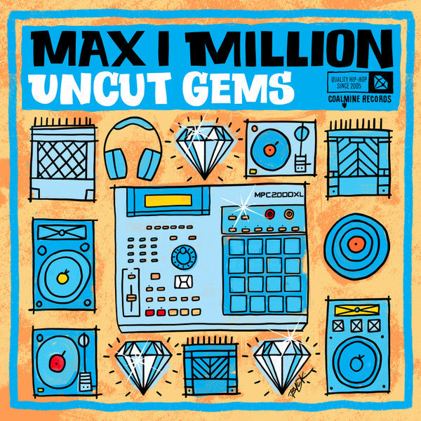 Max I Million - Uncut Gems (VINYL) | Mint (M) Mint (M)-Music History