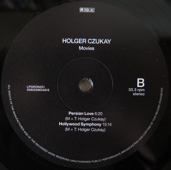 Holger Czukay - Movies | Mint (M) Mint (M)-Music History