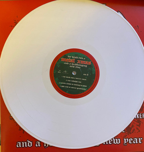 Various - We Wish You A Metal Xmas And A Headbanging New Year (2xWHITE VINYL)*CORNER BUMP* | Mint (M)-Music History