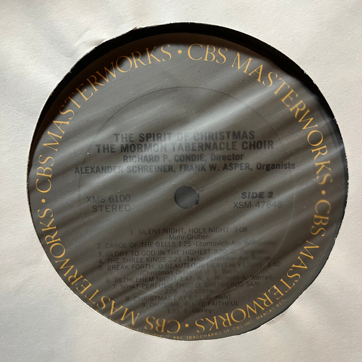 Mormon Tabernacle Choir - The Spirit Of Christmas: Christmas Carols Sung By The Mormon Tabernacle Choir (VINYL) | Near Mint (NM or M-)-Music History