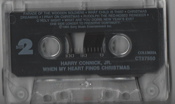 Harry Connick, Jr. - When My Heart Finds Christmas *CASSETTE* | Near Mint (NM) Near Mint (NM)-Music History