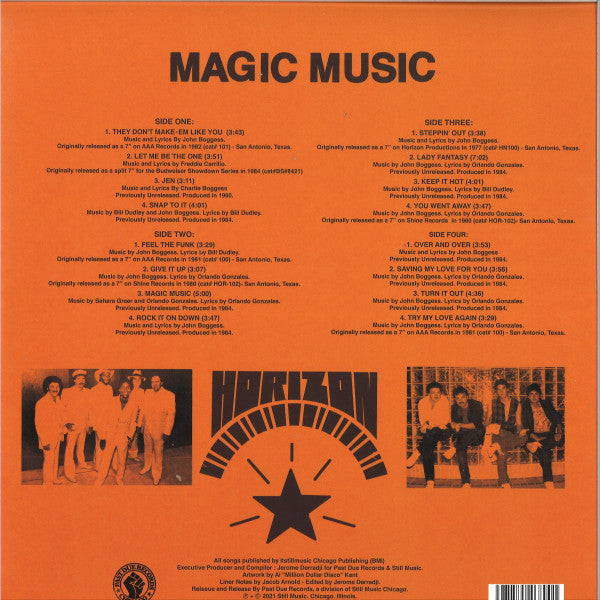 Horizon (7) - Magic Music (The Story Of Horizon San Antonio, TX. 1977-1984) | Mint (M) Mint (M)-Music History