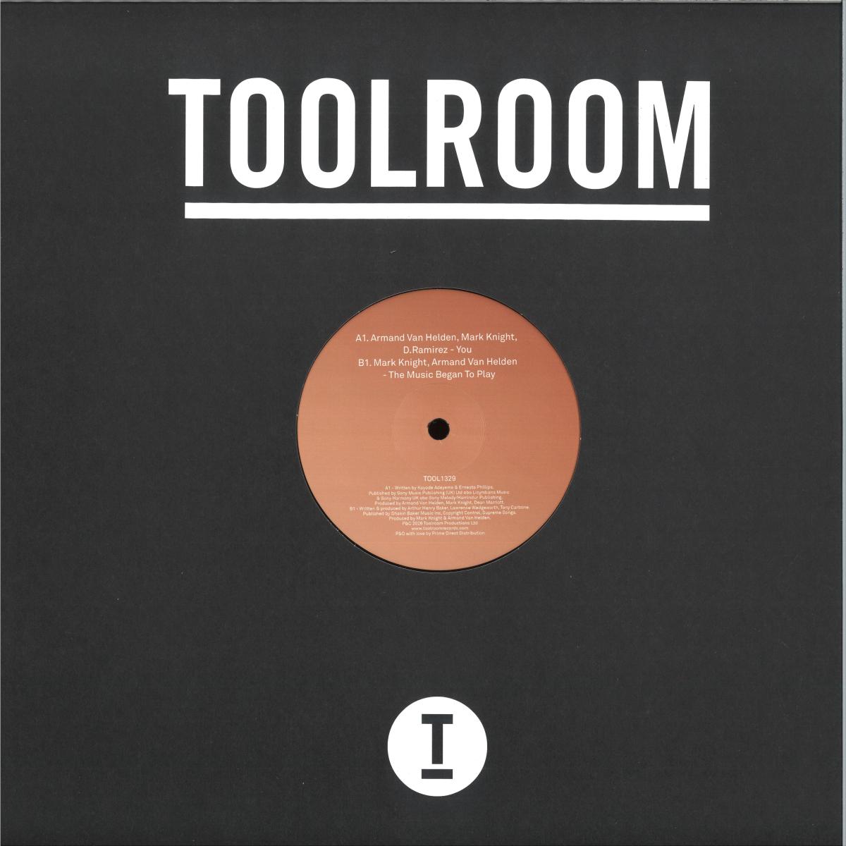 Armand Van Helden / Mark Knight / D.Ramirez - You / The Music Began To Play (VINYL 12" Toolroom Records TOOL1329) | NEW Mint (M) Mint (M)-Music History