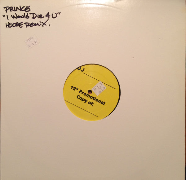 I Begin To Wonder / I Would Die 4 U | Near Mint (NM) Very Good Plus (VG+)-Music History