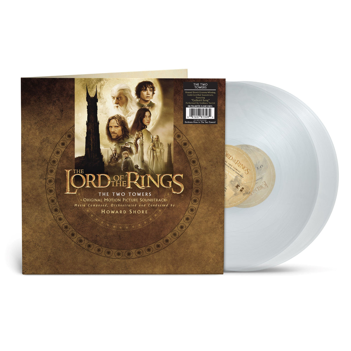 Howard Shore - The Lord Of The Rings: The Two Towers (PALANTIR CLEAR VINYL) | Mint (M) Mint (M)-Music History