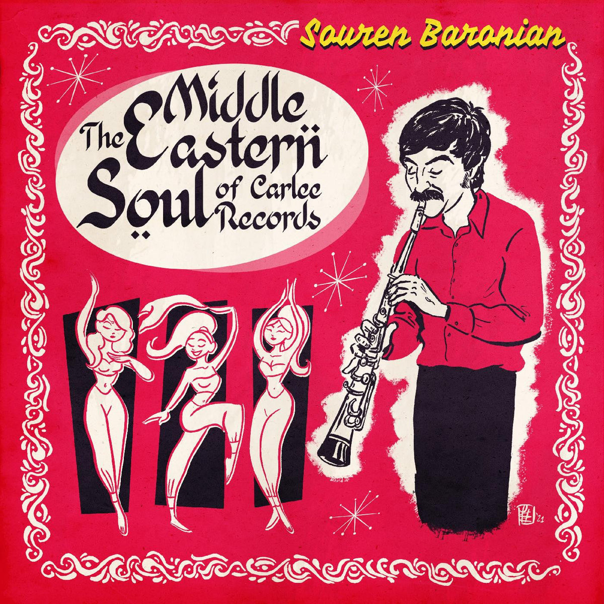 Baronian, Souren - The Middle Eastern Soul of Carlee Records (TRANSLUCENT GOLD VINYL) | Mint (M) Mint (M)-Music History