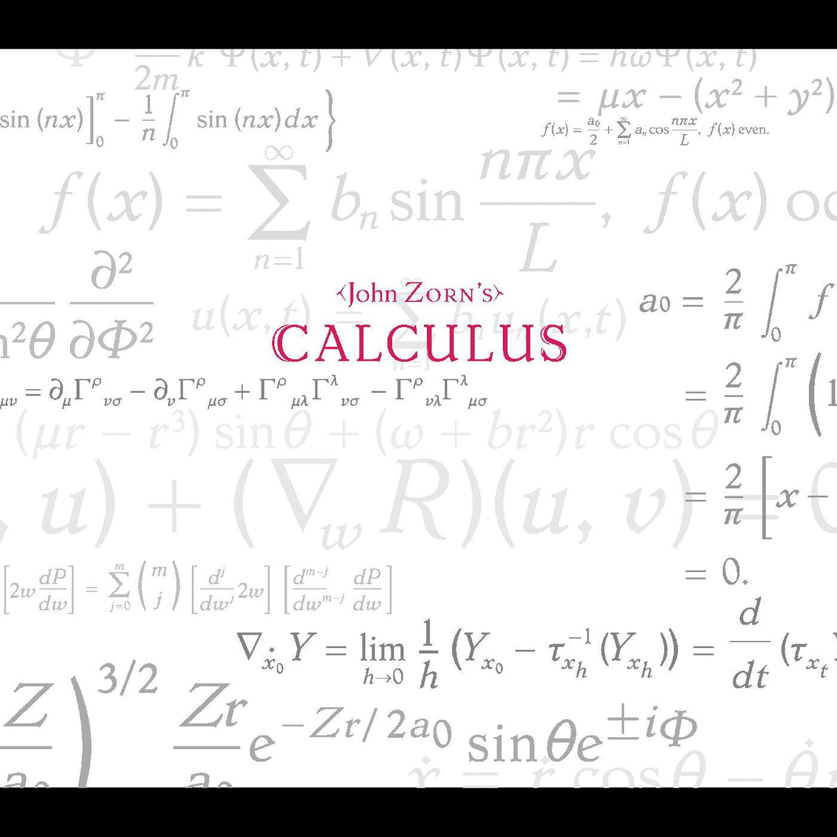 Zorn, John - Calculus (CD) |-Music History