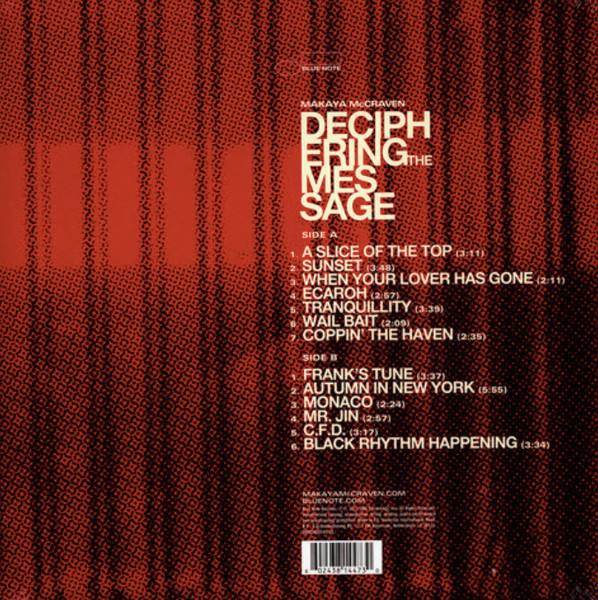 Makaya Mccraven - Deciphering The Message (VINYL) | Mint (M) Mint (M)-Music History