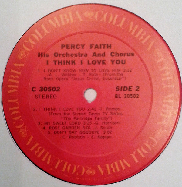 I Think I Love You | Mint (M) Near Mint (NM)-Music History