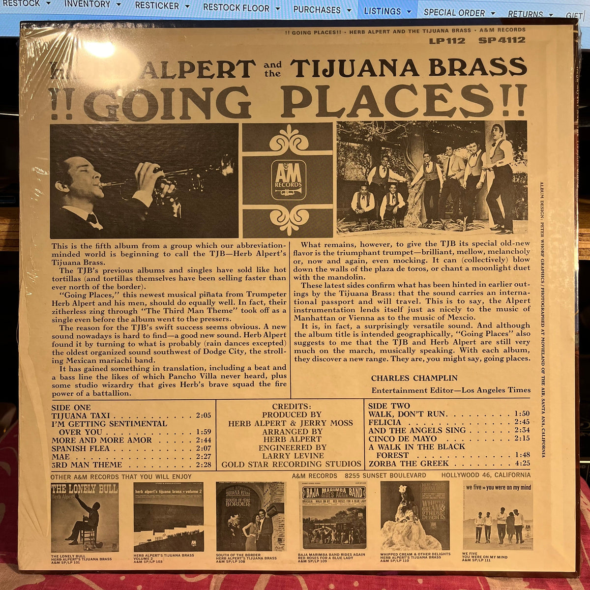 !!Going Places!! | Mint (M) Mint (M)-Music History