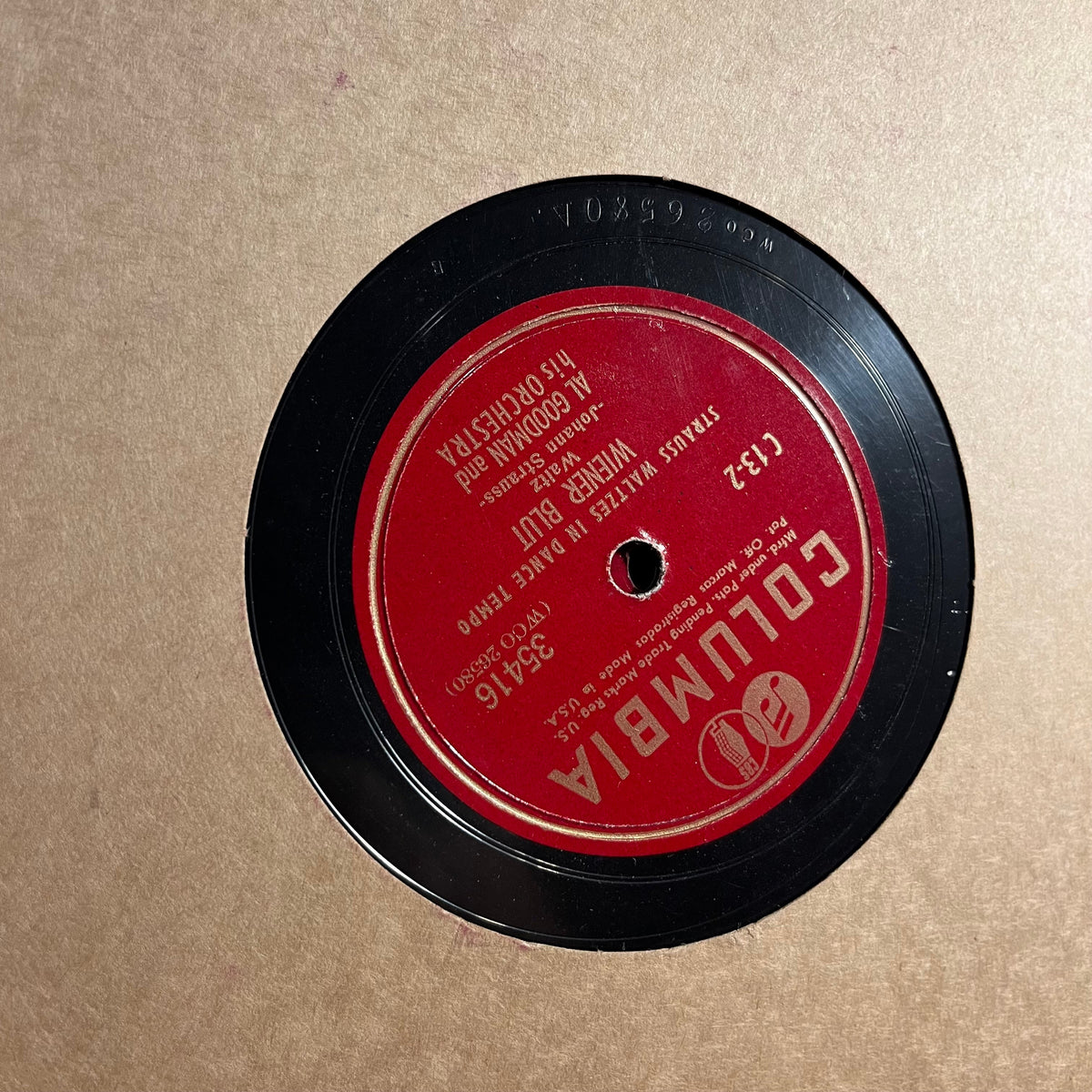Al Goodman And His Orchestra - Strauss Waltzes In Dance Tempo *78 RPM 4X10* | Excellent (EX) Very Good (VG)-Music History