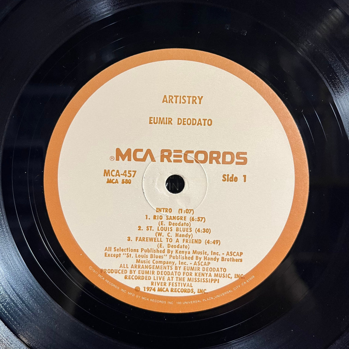 Eumir Deodato - Artistry *GLOVERSVILLE* | Near Mint (NM) Near Mint (NM)-Music History