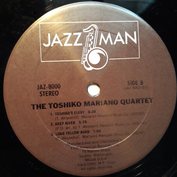 Toshiko Mariano Quartet - Toshiko Mariano Quartet | Near Mint (NM) Near Mint (NM)-Music History