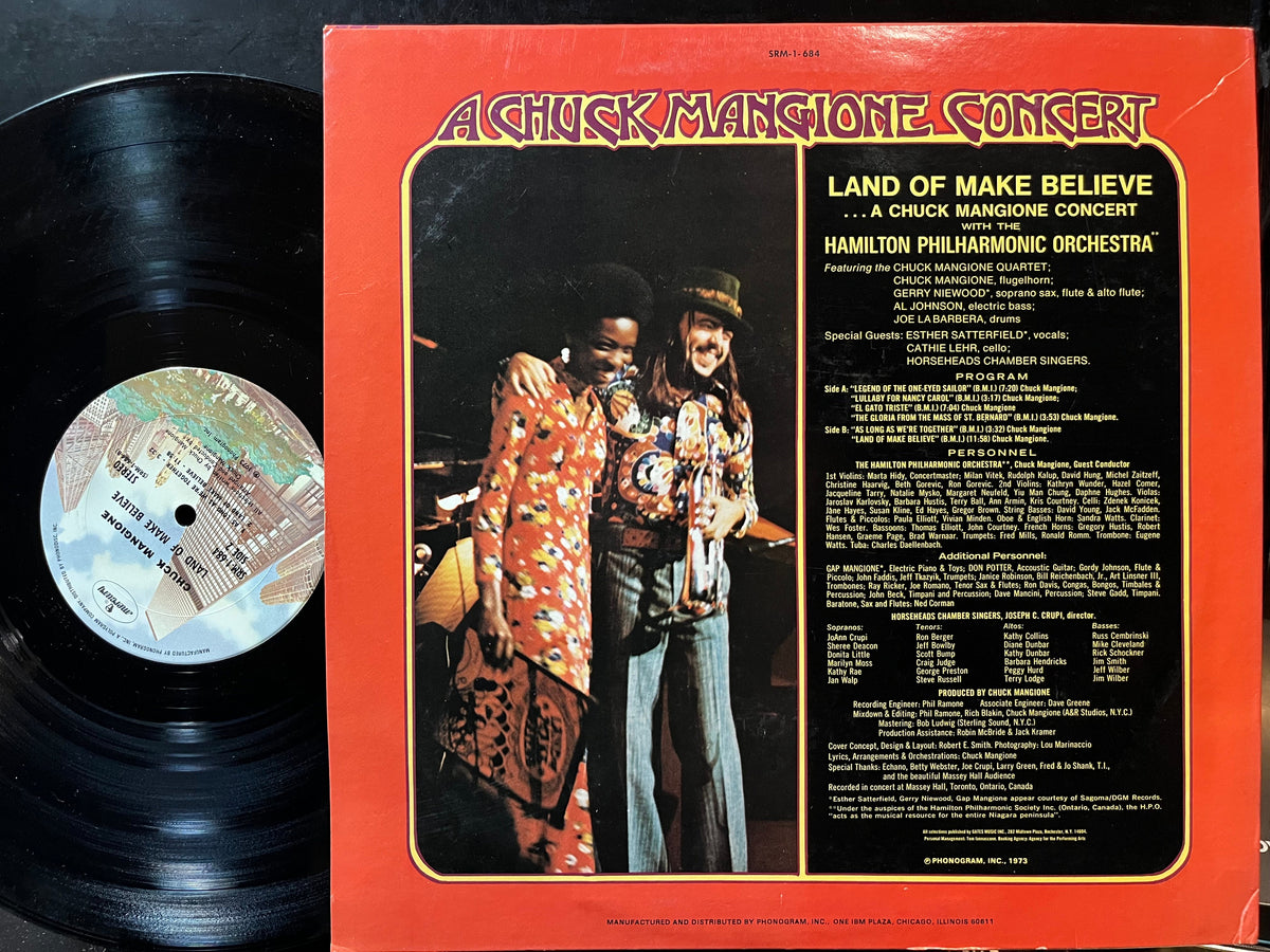Chuck Mangione - Land Of Make Believe... A Chuck Mangione Concert (VINYL) | Near Mint (NM) Excellent+ (EX+)-Music History