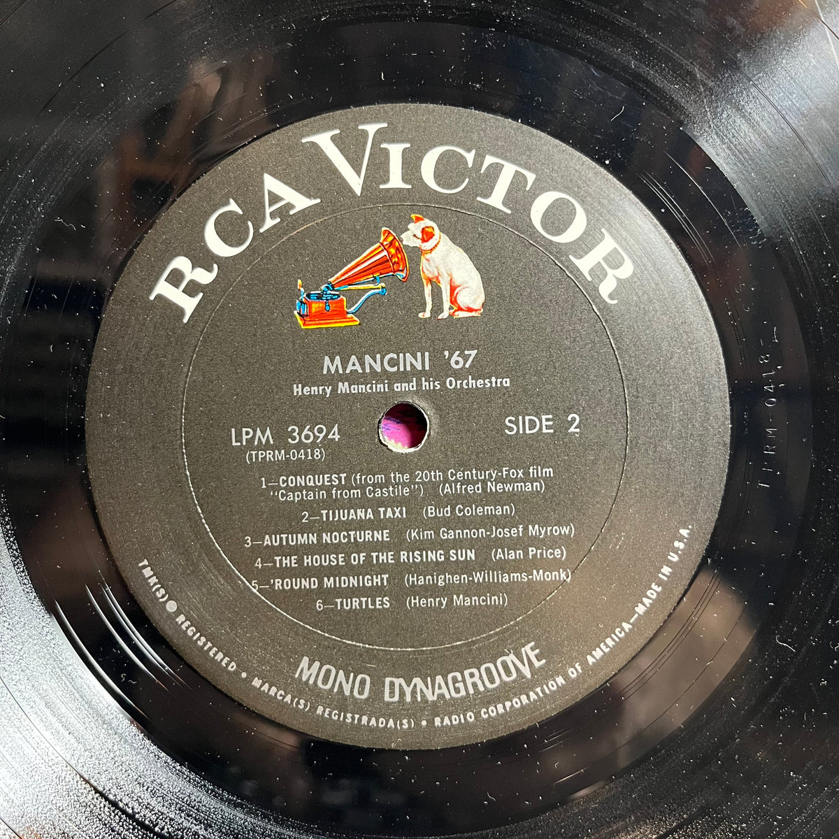Henry Mancini And His Orchestra - Mancini '67 (The Big Band Sound Of Henry Mancini) (VINYL) | Near Mint (NM) Near Mint (NM)-Music History