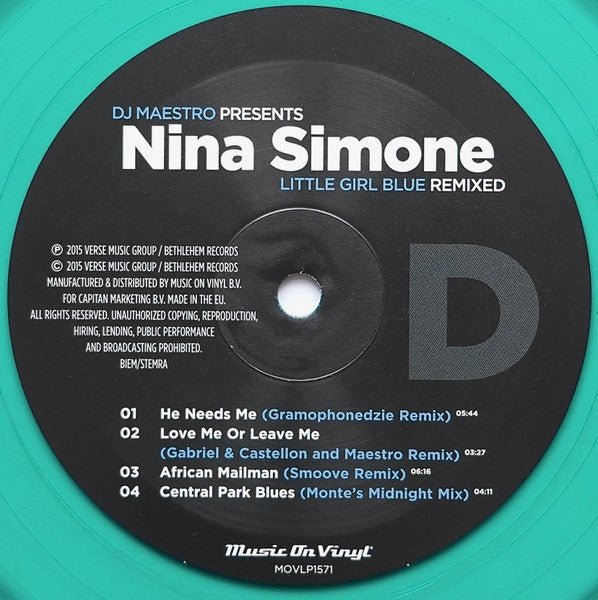 DJ Maestro - Little Girl Blue (Remixed) (2xVINYL) | Near Mint (NM) Near Mint (NM)-Music History