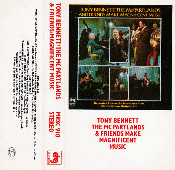 Tony Bennett - Tony Bennett/The McPartlands *CASSETTE* | Near Mint (NM) Near Mint (NM)-Music History