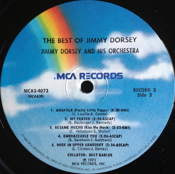 The Best Of Jimmy Dorsey | Near Mint (NM) Very Good Plus (VG+)-Music History
