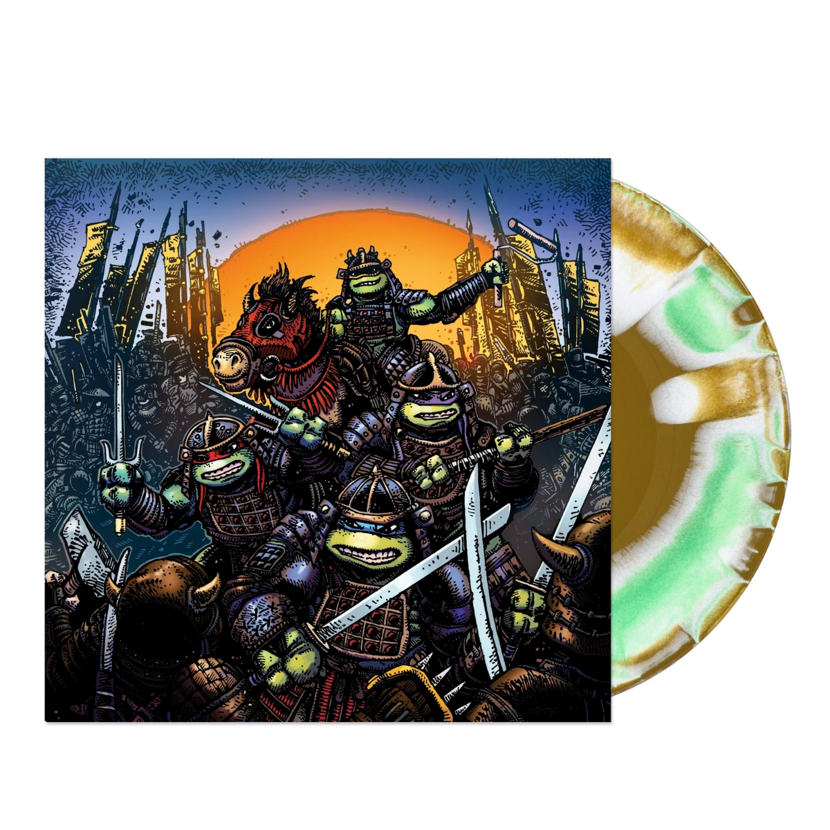 John Du Prez - Teenage Mutant Ninja Turtles Part Iii (Color Vinyl Soundtrack) | Mint (M) Mint (M)-Music History