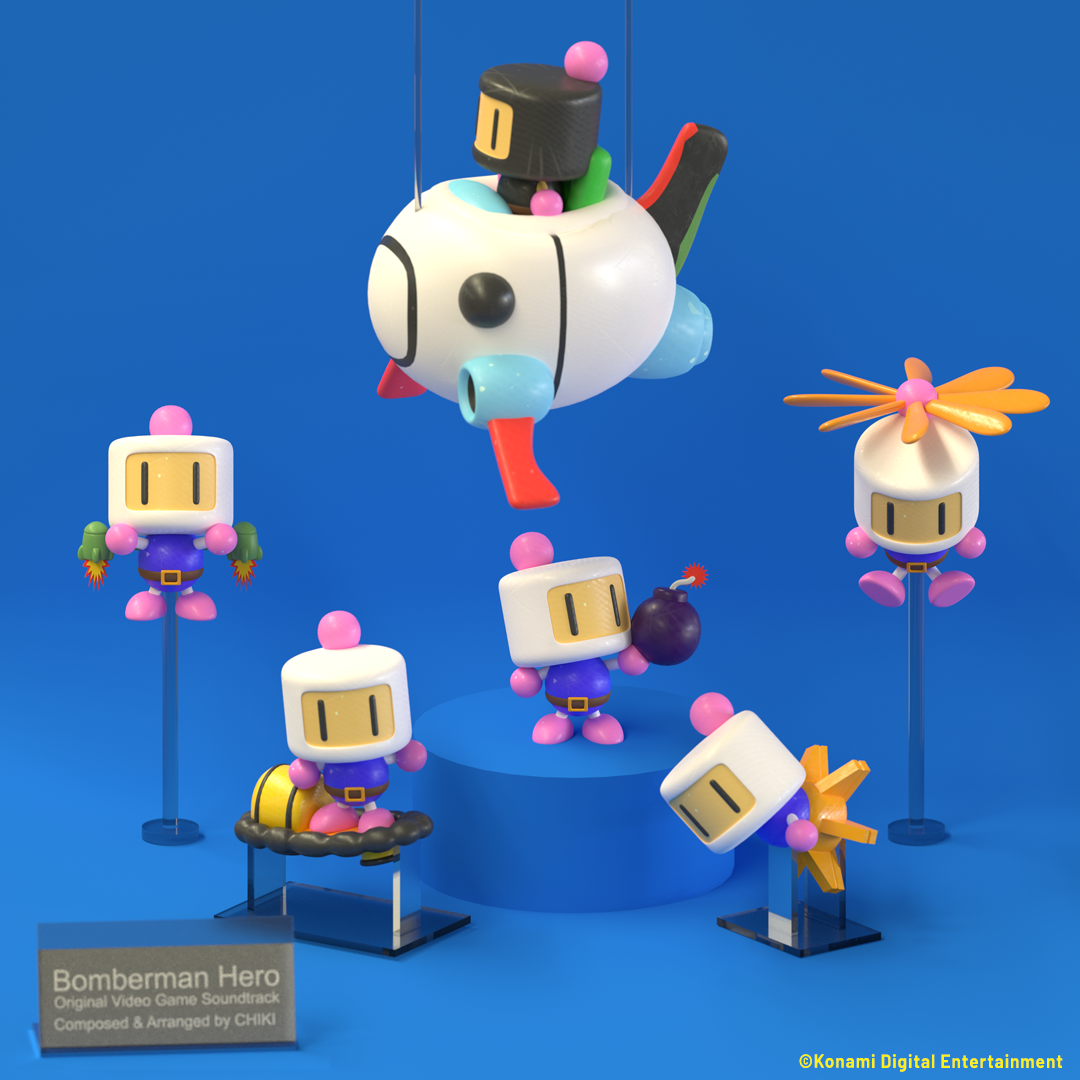 Jun Chikuma - Bomberman Hero |-Music History