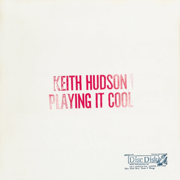 Keith Hudson - Playing It Cool & Playing It Right (LP) | Mint (M) Mint (M)-Music History