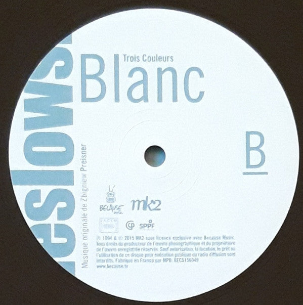 Krzysztof Kieślowski, Zbigniew Preisner - Trois Couleurs Blanc (Bande Originale Du Film) | Mint (M) Mint (M)-Music History
