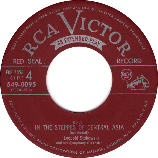 Leopold Stokowski - Dances Of The Polovetzki Maidens / In The Steppes Of Central Asia *2X7"* | Near Mint (NM) Near Mint (NM)-Music History