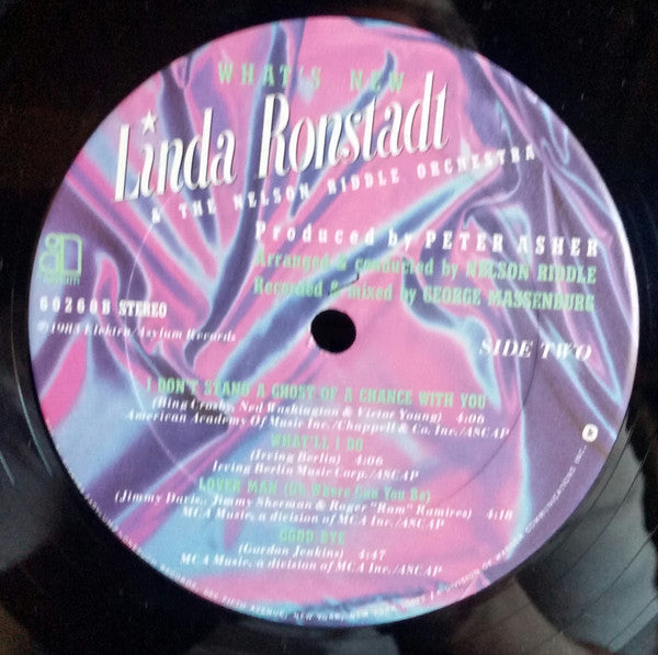 Linda Ronstadt & Nelson Riddle And His Orchestra - What's New | Near Mint (NM) Near Mint (NM)-Music History