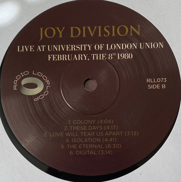 Live At University Of London Union February, The 8th 1980 | Mint (M) Mint (M)-Music History