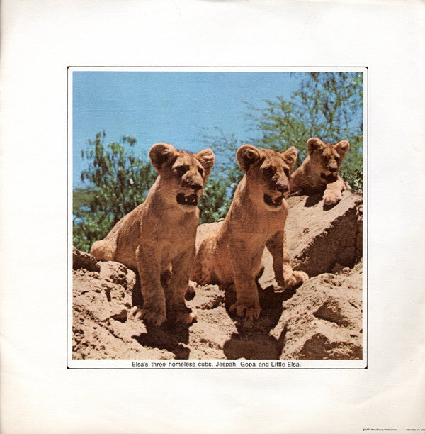Lois Lane (3) - The Story And Songs Of Living Free Born Free | Near Mint (NM) Very Good (VG)-Music History