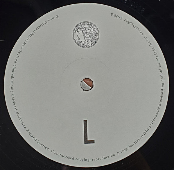 Lorde Pure Heroine Universal Music New Zealand LP, Album, RE Mint (M) Mint (M)-Music History