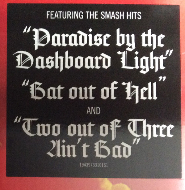 Meat Loaf - Bat Out Of Hell (VINYL) | Mint (M) Mint (M)-Music History