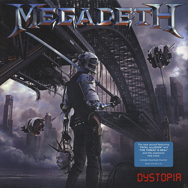 Megadeth - Dystopia (VINYL LP) | Very Good Plus (VG+) Near Mint (NM)-Music History