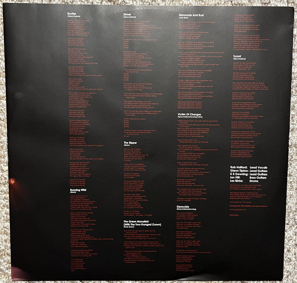 Judas Priest - Unleashed In The East (Live In Japan) (VINYL) | Near Mint (NM) Near Mint (NM)-Music History
