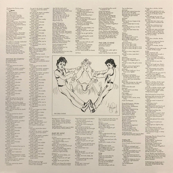 Michael Jackson Thriller Mobile Fidelity Sound Lab, Epic, MJJ Productions LP, Album, Ltd, Num, RE, RM, S/Edition, 180 Mint (M) Mint (M)-Music History