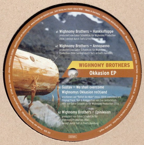 Wighnomy Brothers - Okkasion EP | Near Mint (NM) Near Mint (NM)-Music History