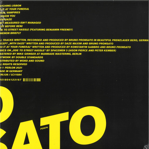 Bruno Pronsato - Do It At Your Funeral |-Music History