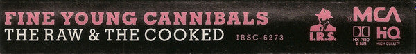 Fine Young Cannibals - The Raw & The Cooked *CASSETTE* | Near Mint (NM) Near Mint (NM)-Music History