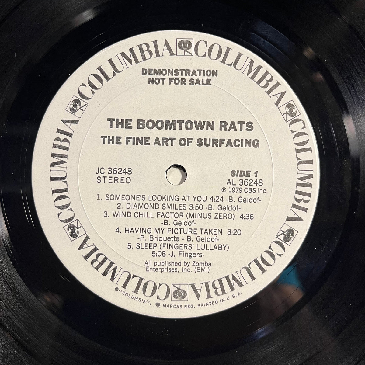 The Boomtown Rats - The Fine Art Of Surfacing *PROMO* | Near Mint (NM) Excellent (EX)-Music History